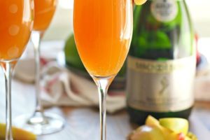 November Feature Beverage: Apple Cider Mimosas
